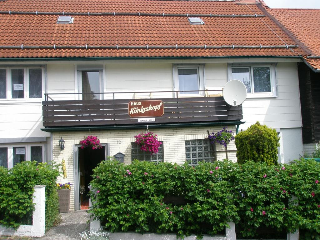 Harzpension Haus Koenigskopf Braunlage Exterior foto
